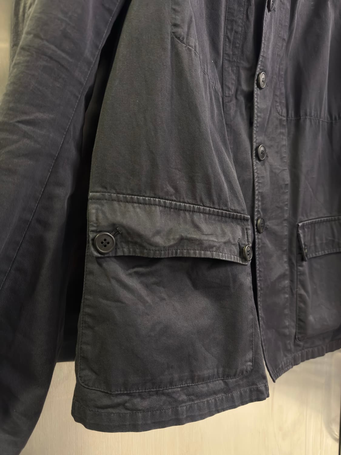 드리스 반 노튼 가먼트 다잉 워크자켓 상품이미지5