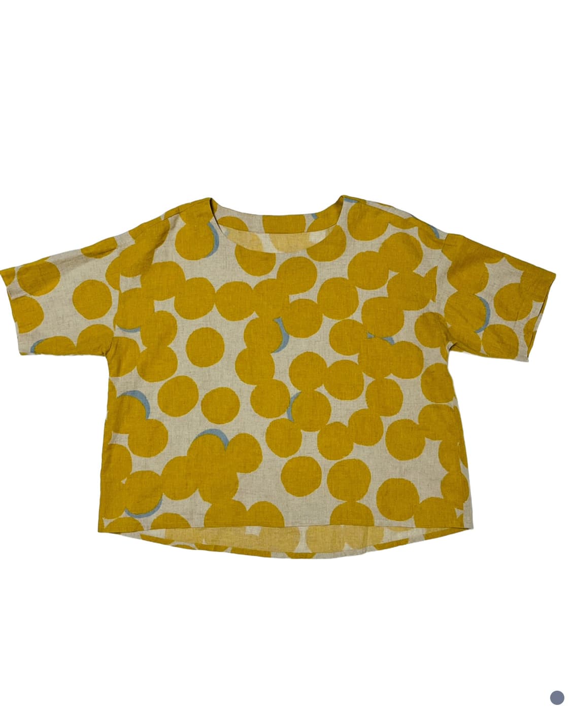 Yellow+blue circle top 상품이미지3