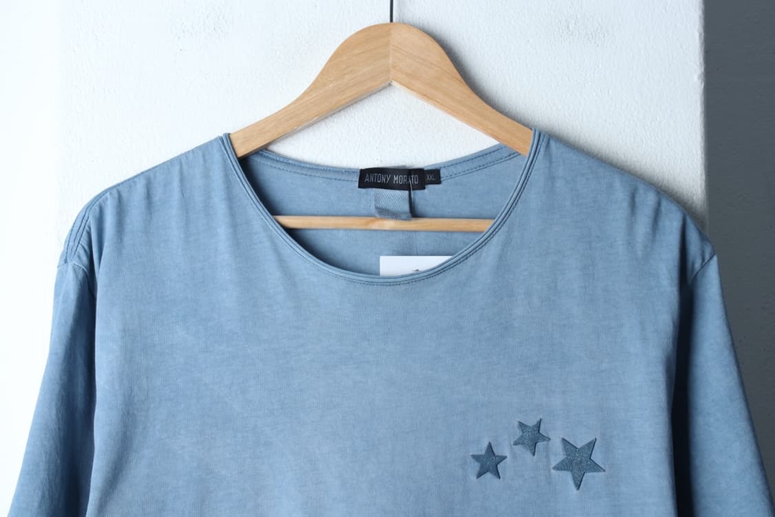 (2XL-3XL) 안토니모라토 반팔 티셔츠 빅사이즈 피그먼트-H32309 상품이미지3