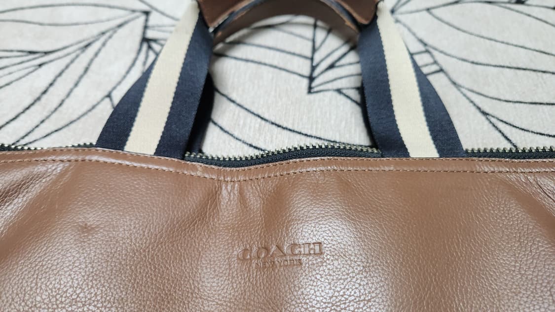 COACH 코치 매장정품 남자가방 올가죽 서류가방 브리프케이스 크로스백 상품이미지2