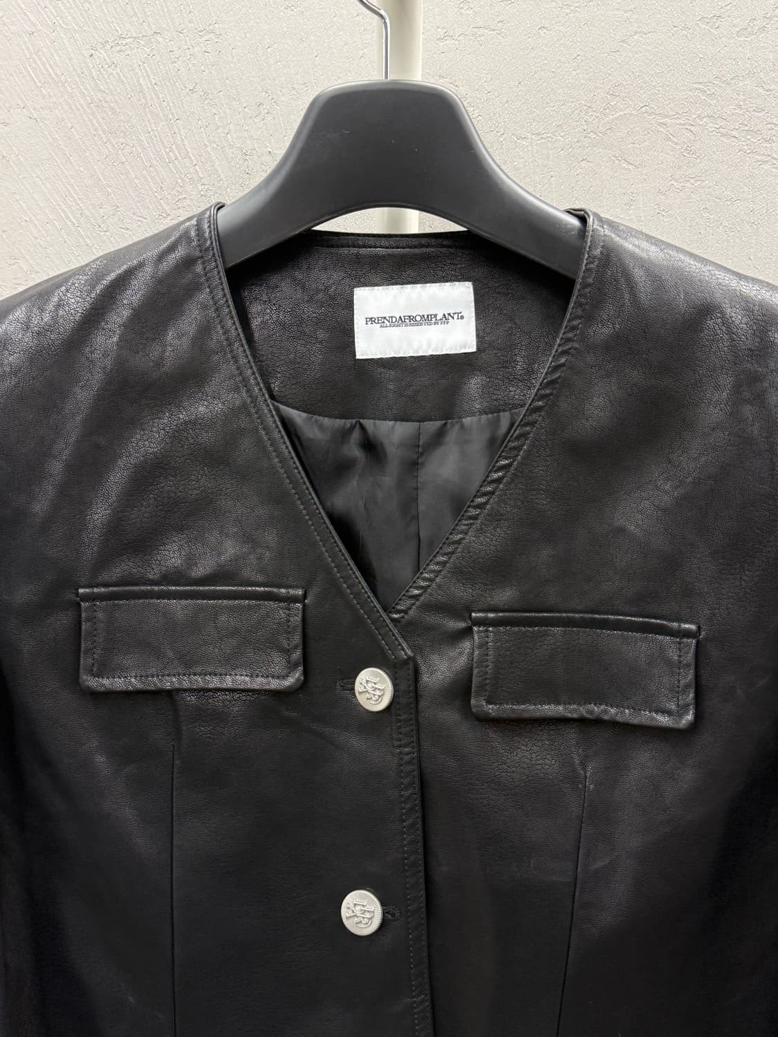 Prenafromplant 프렌다 가죽자켓 FREE 상품이미지3