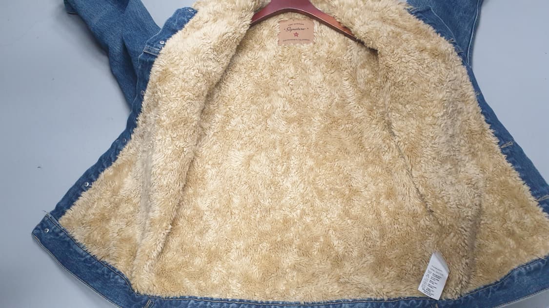리바이스 시그니처 양털 데님 자켓 95 상품이미지3