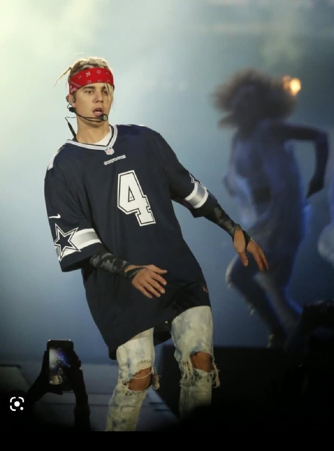 채영 착용) NFL 오버사이즈 풋볼 저지 상품이미지3