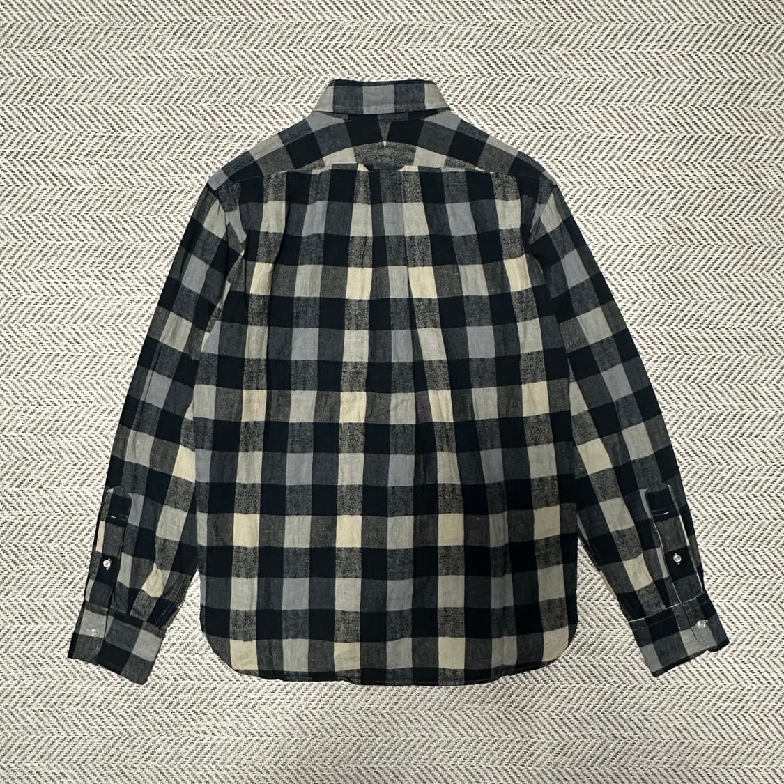 COEN japan check shirt 상품이미지2