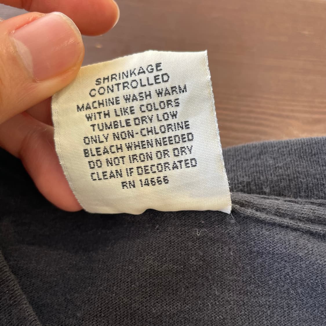 90‘s 미국 제조 Lee 빈티지 블랙 프린팅 반팔티 상품이미지7