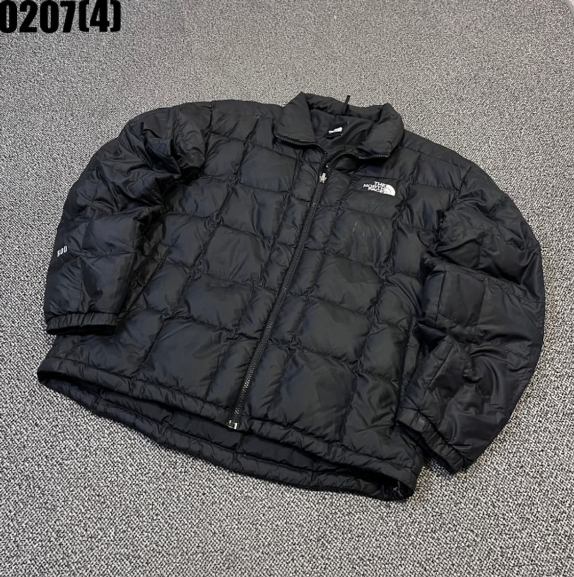 [100] 노스페이스 600 퀼팅 블랙 패딩 점퍼 0207(4) 상품이미지1