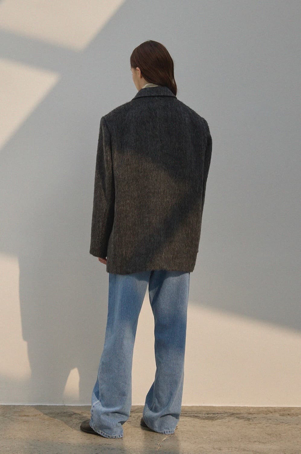 르 스튜디오 차콜 울 자켓 상품이미지3