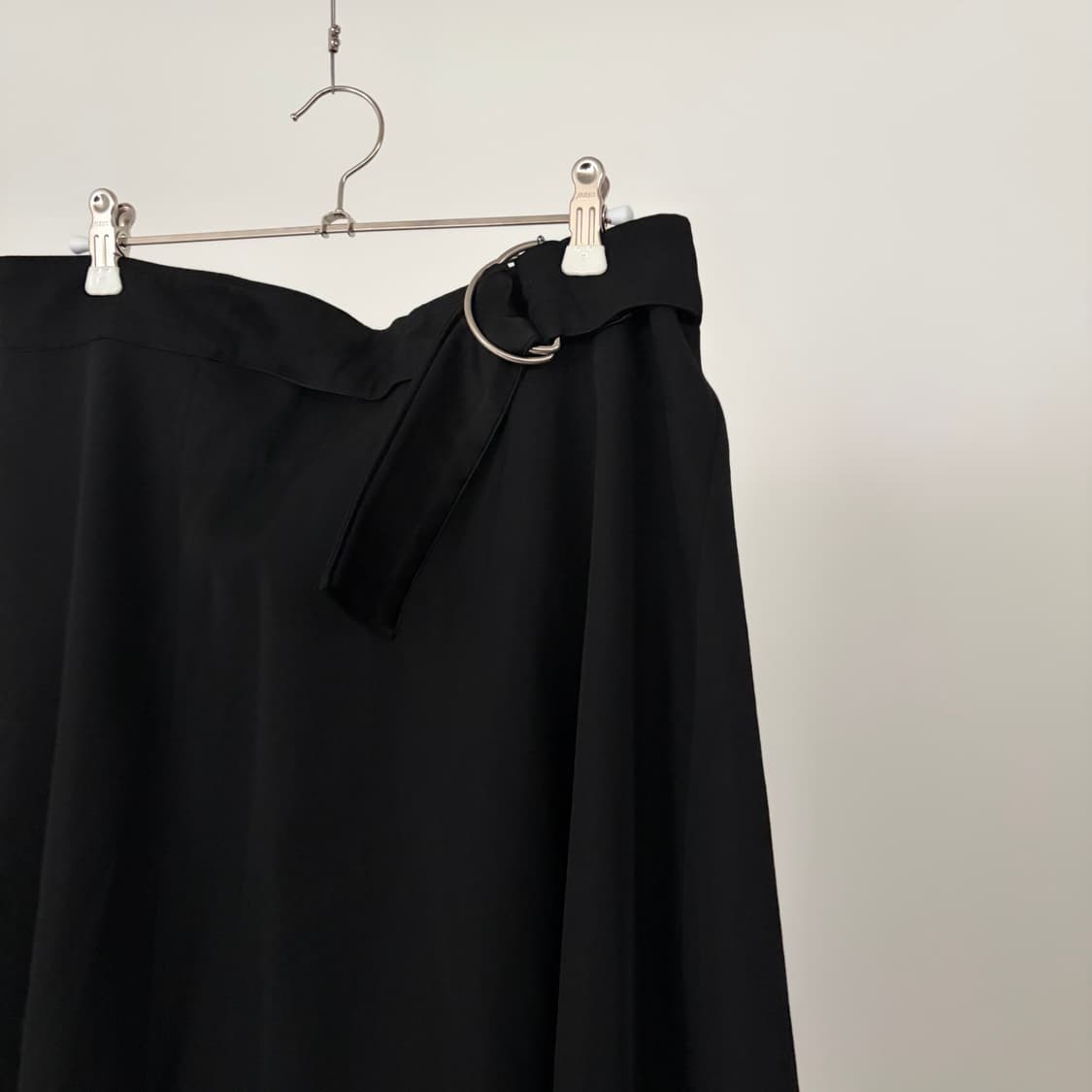 Belt Detail Flare Skirt 상품이미지5
