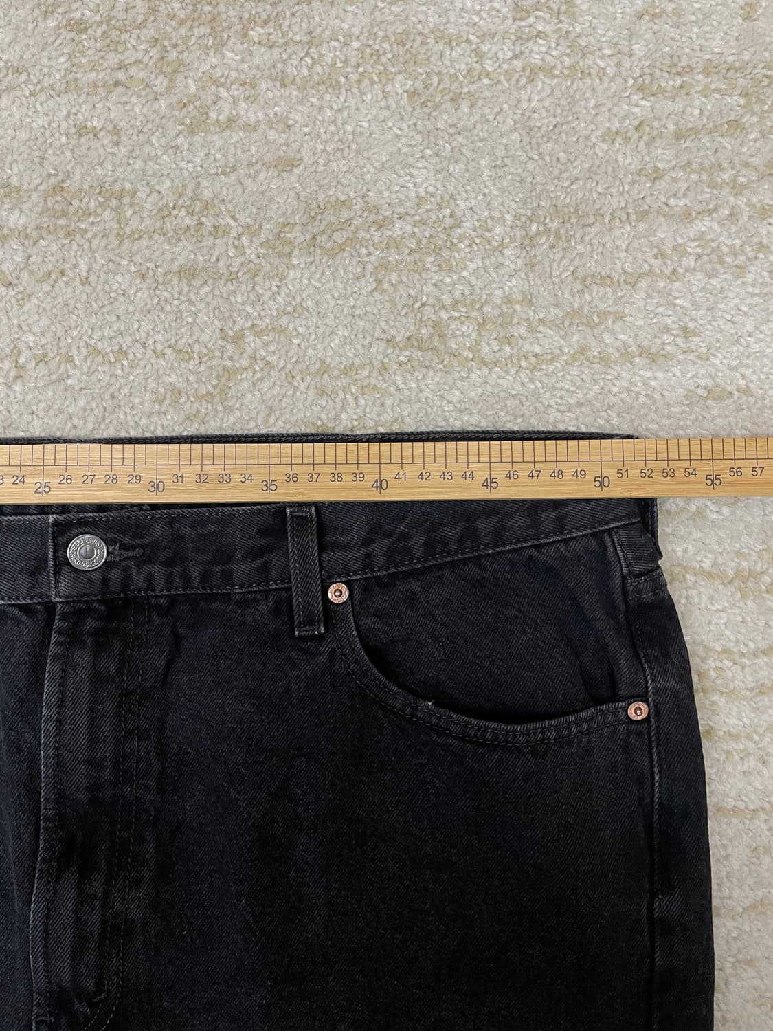 [42x30] 00s 리바이스 Levis 505 레귤러 스트레이트 데님 상품이미지3