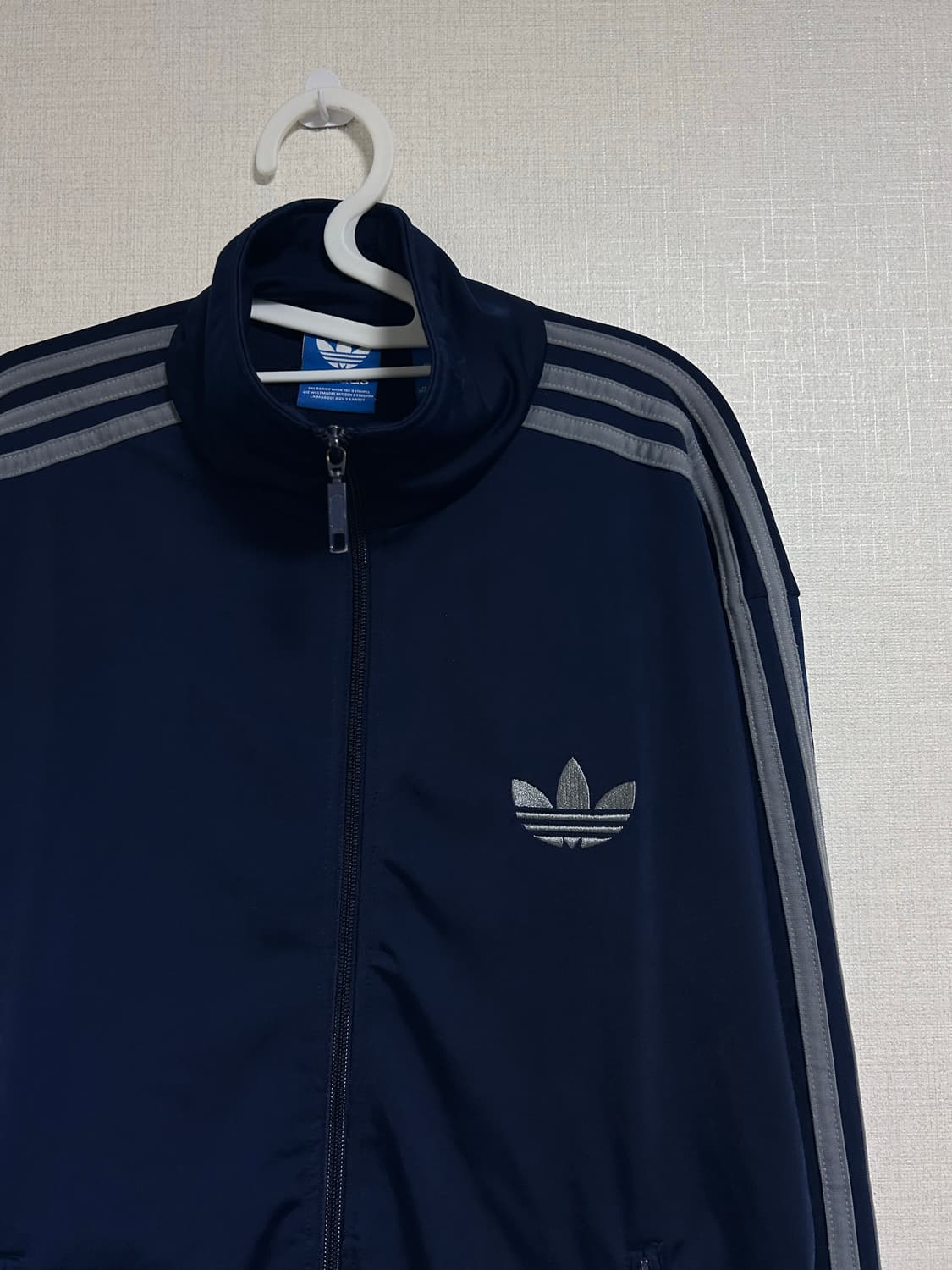 아디다스 오리지널 파이어버드 져지 네이비 실버 그레이 100  상품이미지5