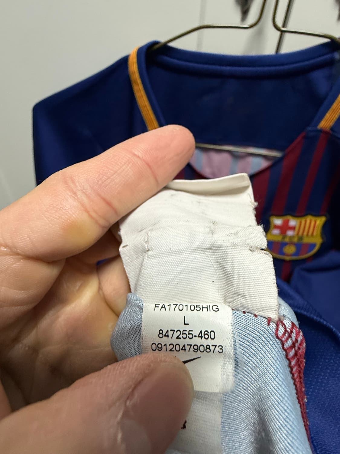 17/18 바르셀로나 메시 유니폼 상품이미지3