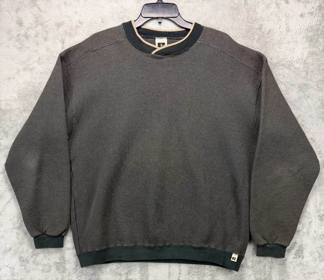 러셀 애슬레틱 빈티지 와플 니트 스웻셔츠 상품이미지1
