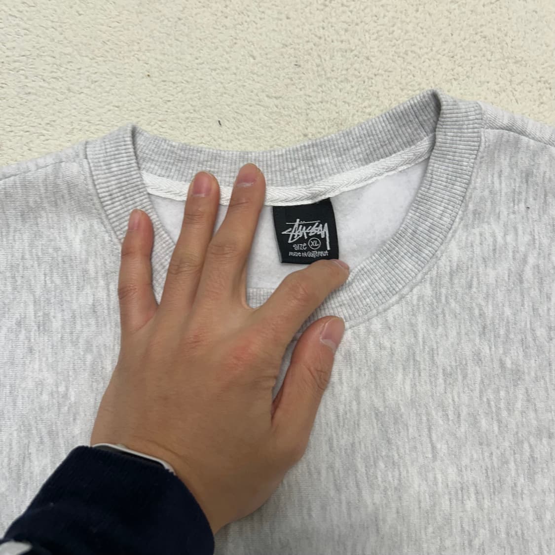 Stussy Melange Sweatshirt 상품이미지7