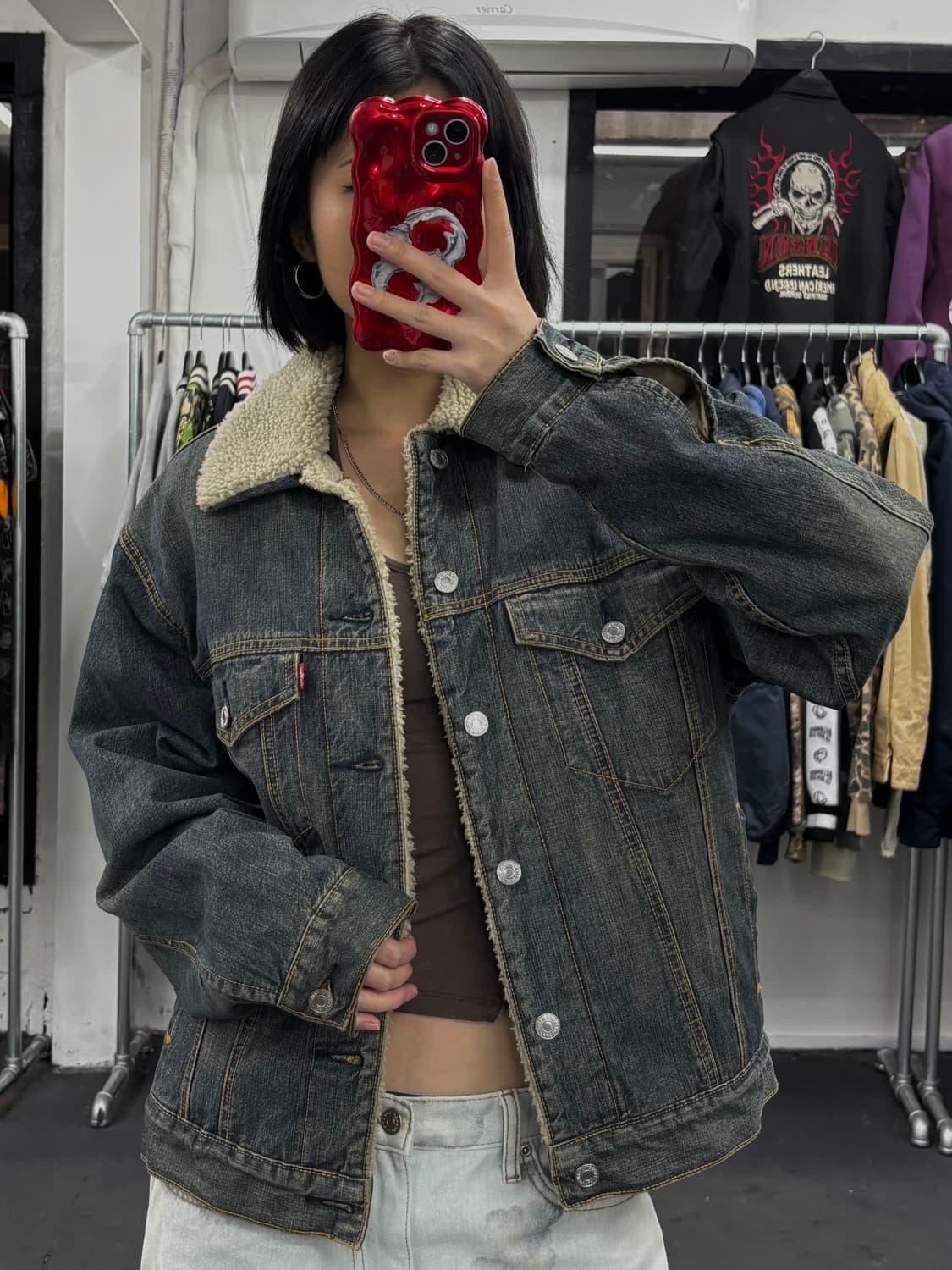 리바이스 쉐르파 데님 자켓 상품이미지2