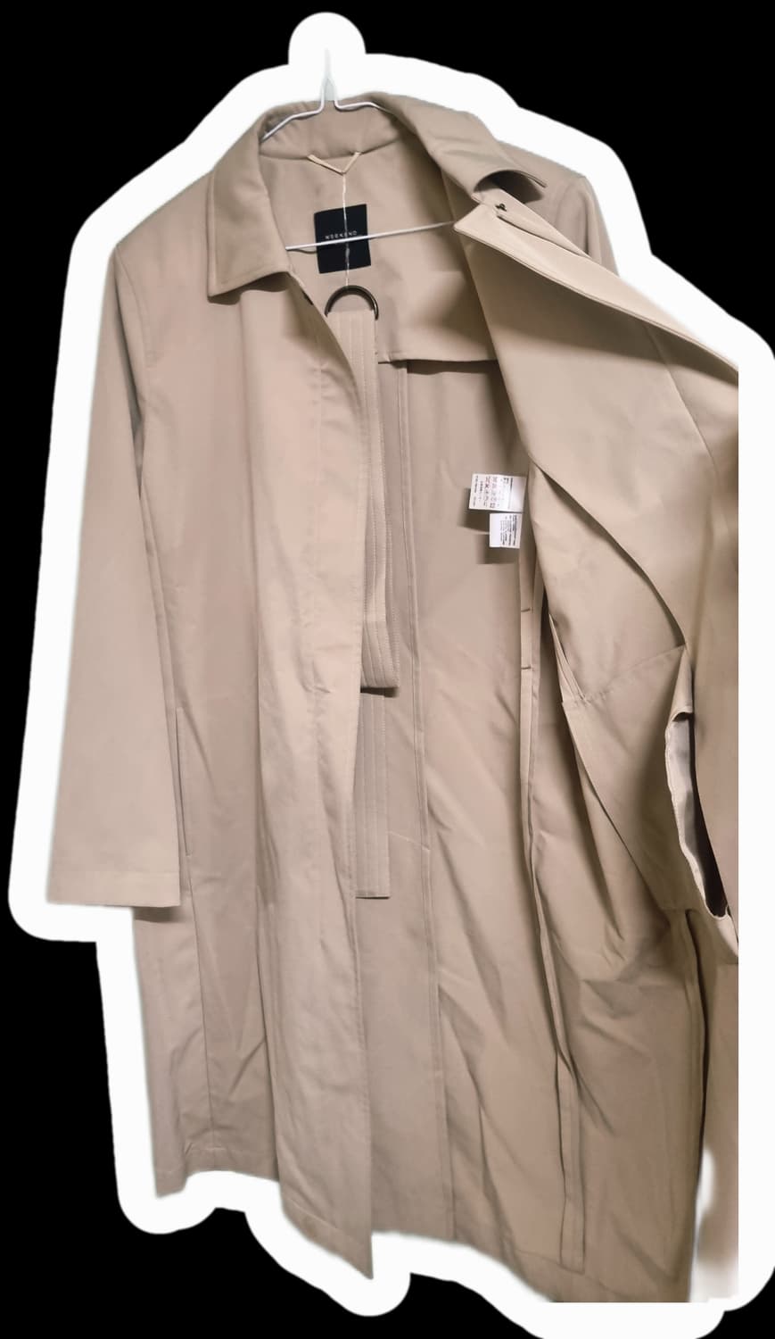 WEEKEND Max Mara 베이지색 봄,가을 코트 77사이즈 L사이즈 상품이미지4