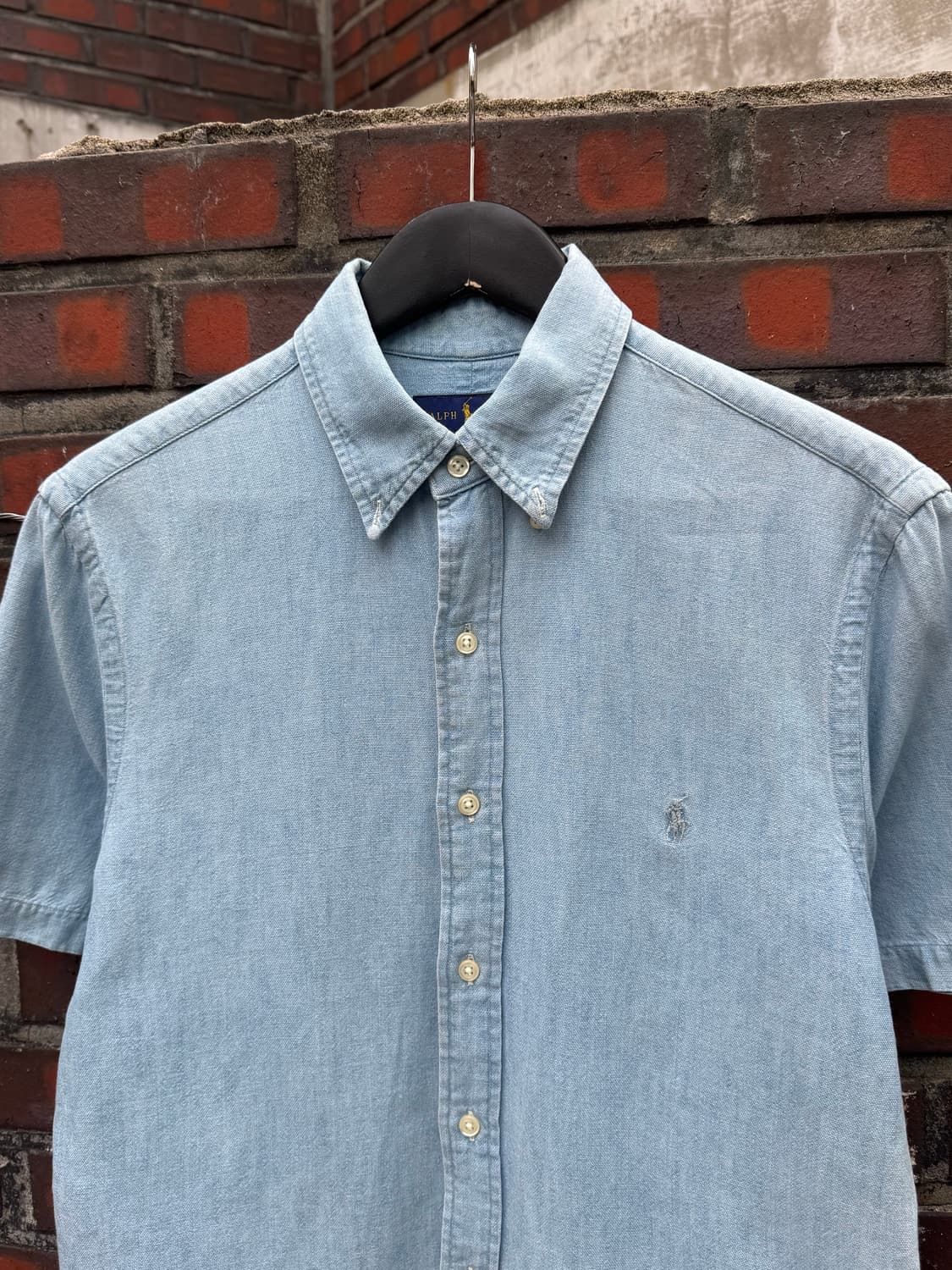 폴로랄프로렌 데님 반팔셔츠  상품이미지2