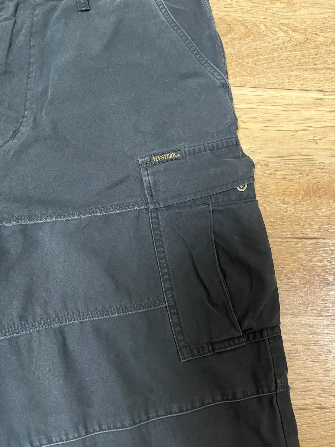 히스테릭 글래머 카고팬츠 블랙L 상품이미지2