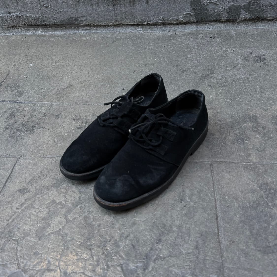 꼼데가르송 옴므 밀리터리 스웨이드 더비 슈즈 상품이미지2