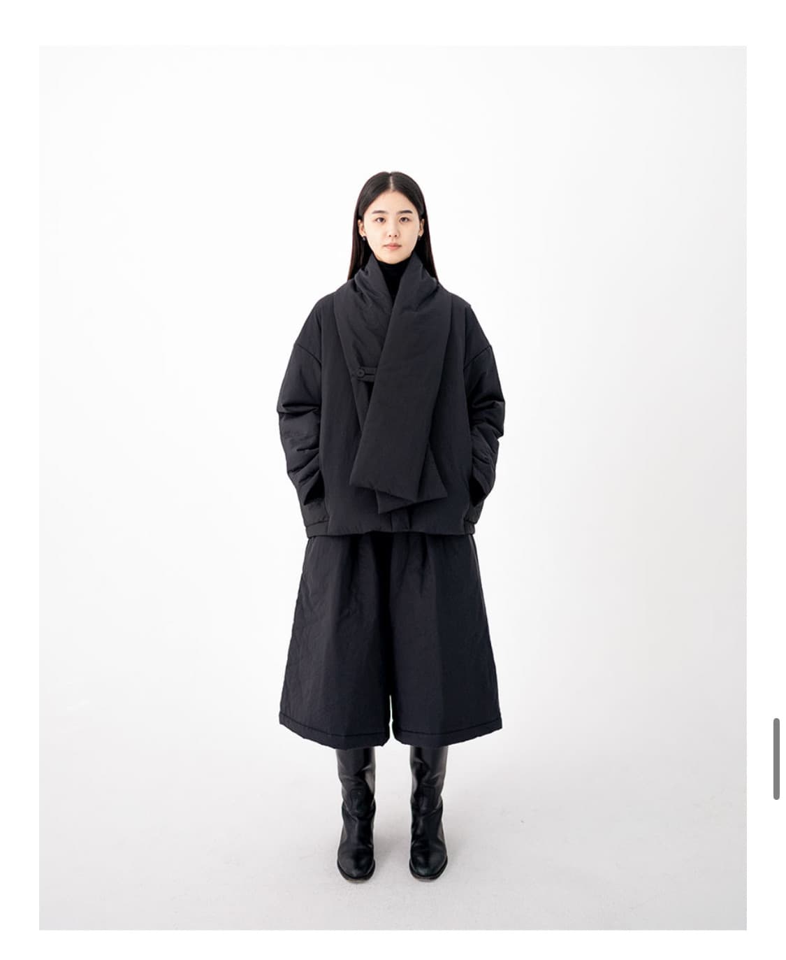 유노이아 볼륨 패딩 팬츠 상품이미지1