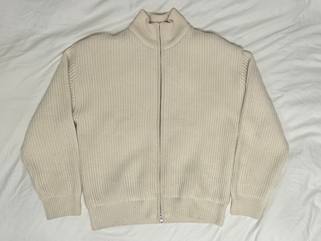 아모멘토 풀니들 블루종 에크루 L 상품이미지1