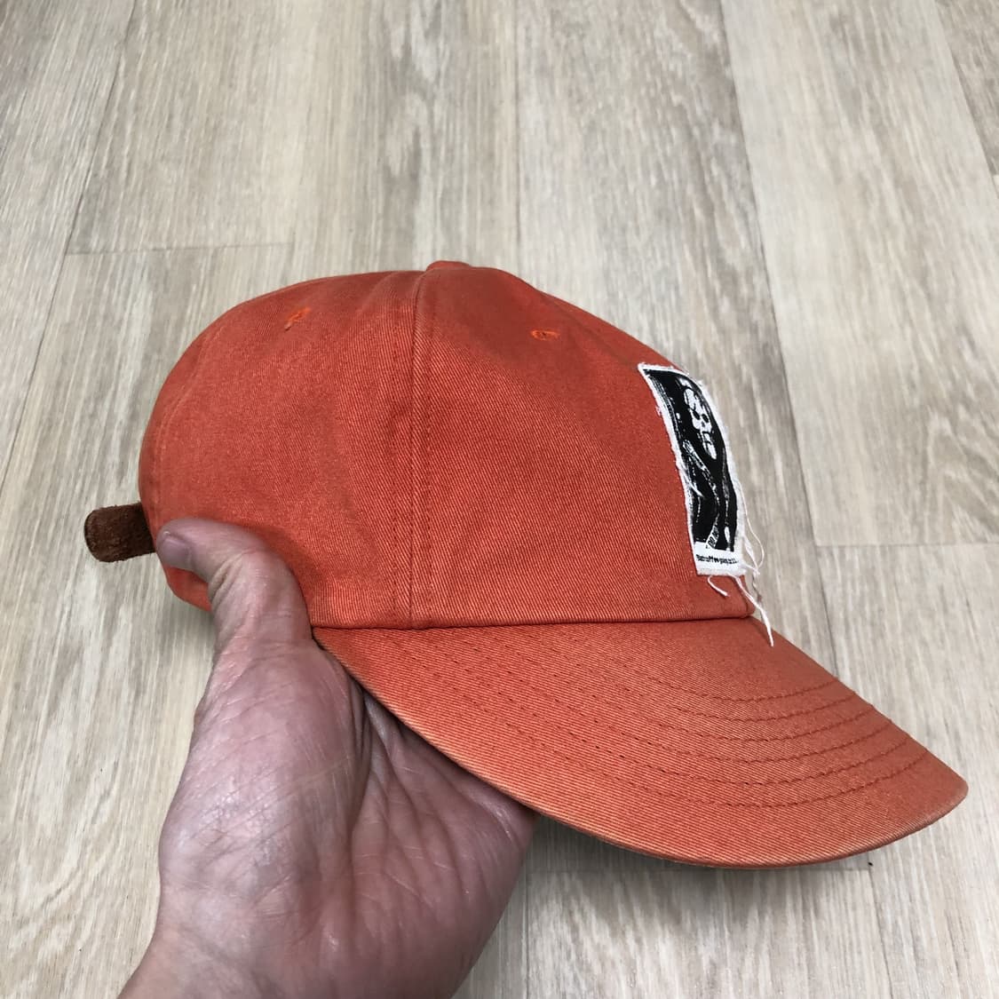 (OS) 디스이즈네버댓 15 FW 스컬패치 BCGC 캡 오렌지 상품이미지6