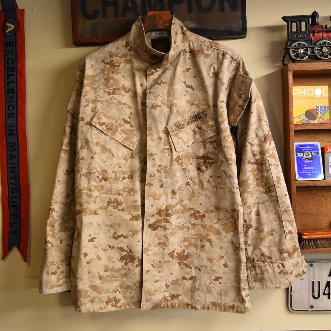 미해병대 오리지널 데저트 MARPAT 전투복 상의 SR 상품이미지1