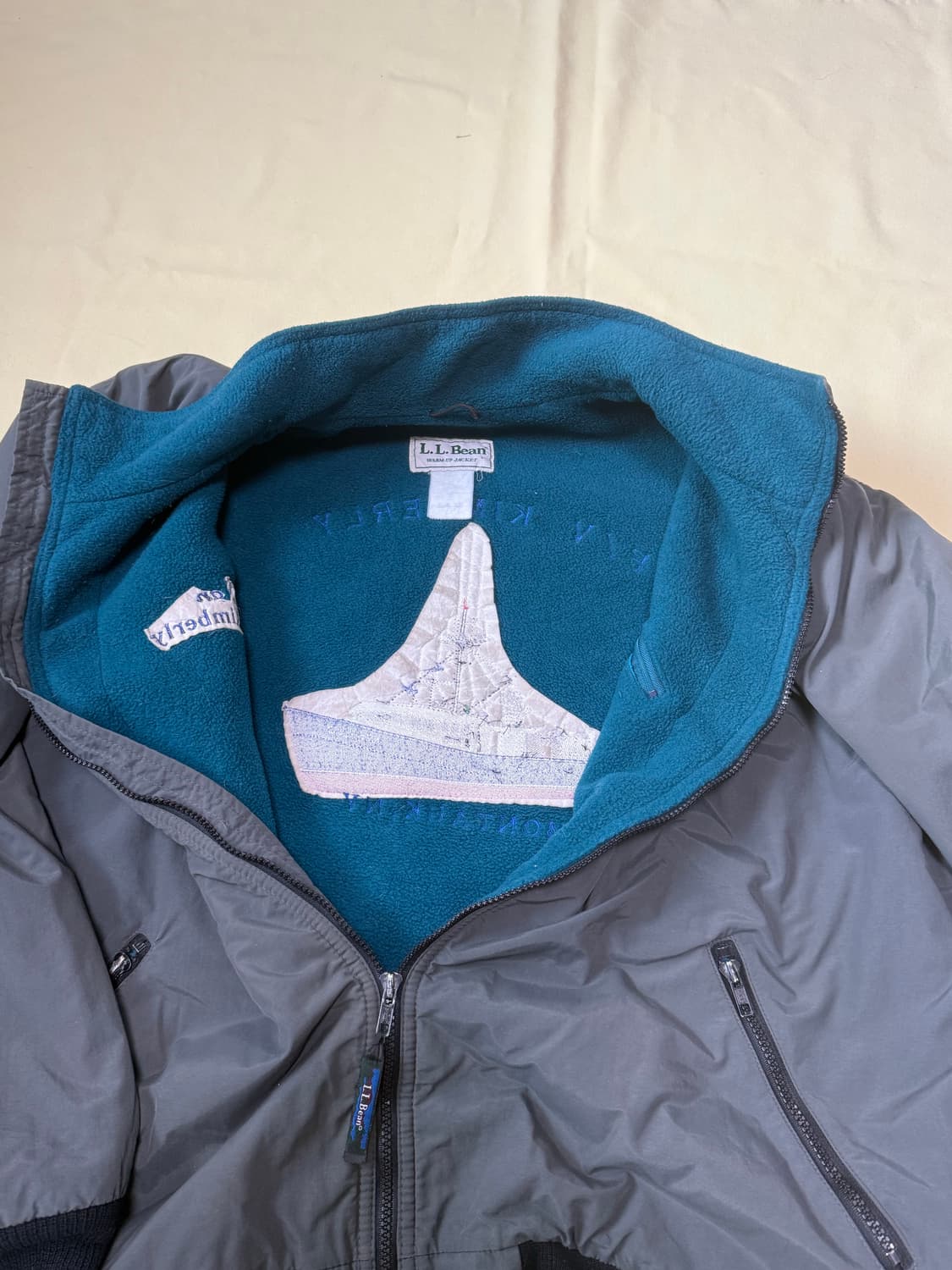 엘엘빈 웜업 플리스 집업 자켓 80~ 90s 상품이미지5