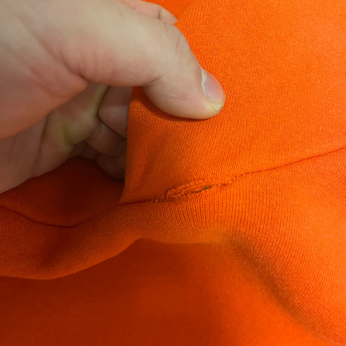 [L] 90s 빈티지 러셀 후드티 오렌지 상품이미지3