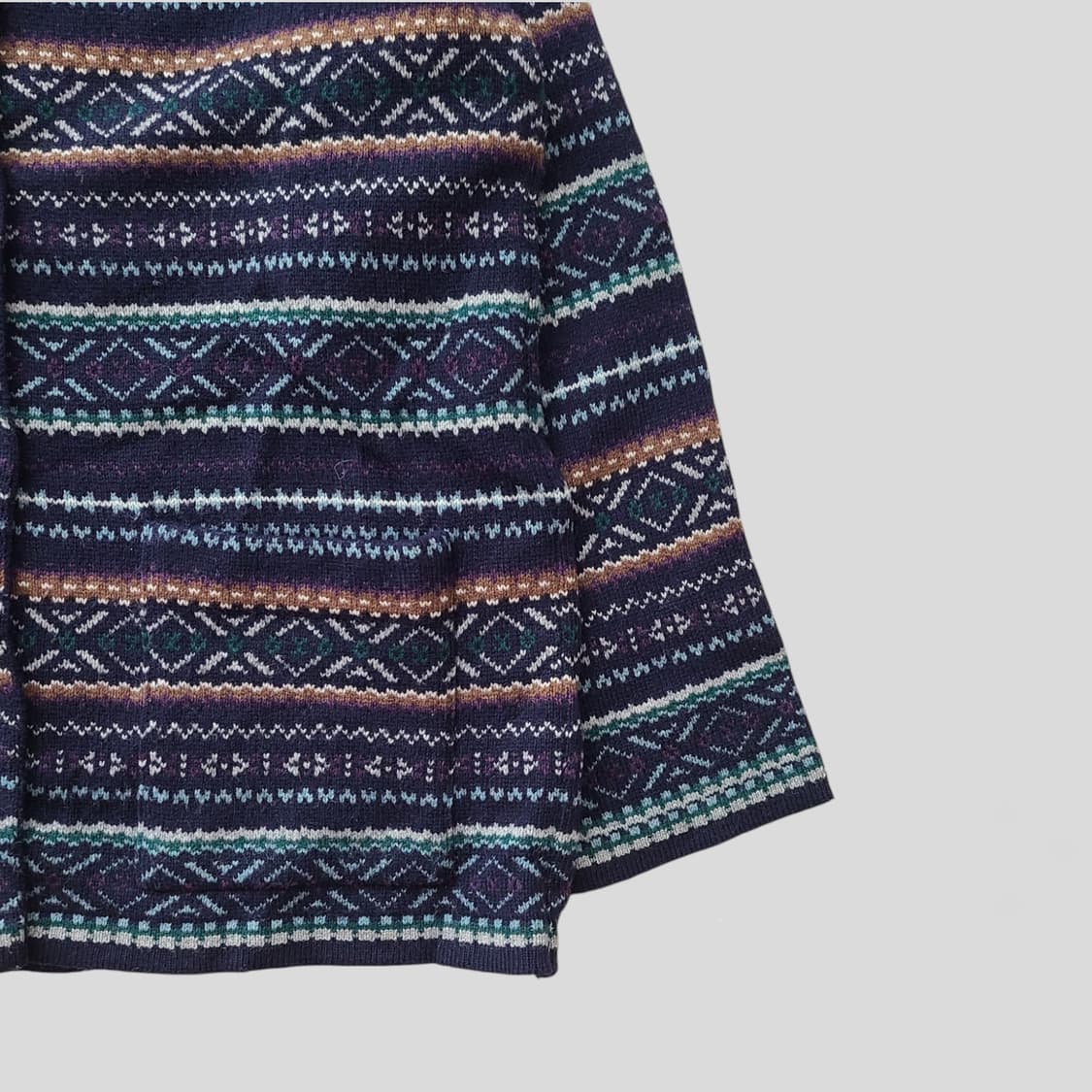 엘엘빈 페어아일 울 가디건 상품이미지3