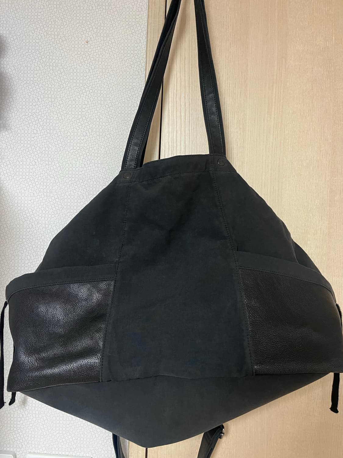 PRT BLANK 2WAY 블랙 토트백 상품이미지3