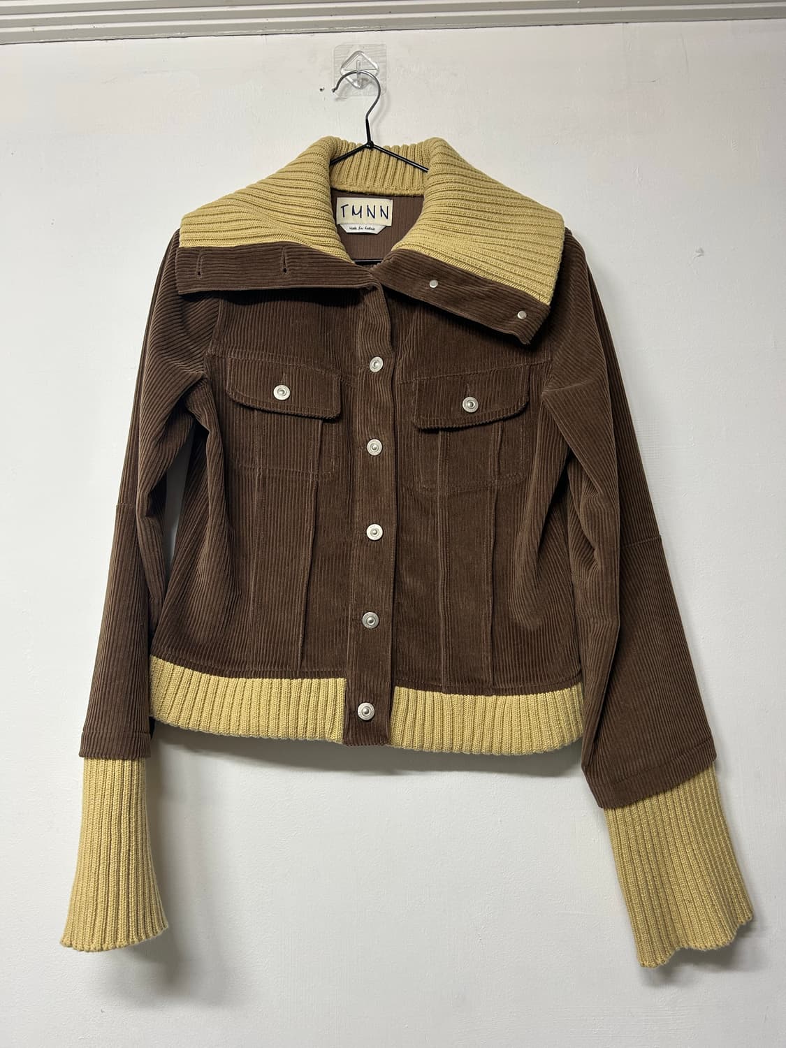 TMNN 니트 하이넥 자켓 상품이미지2