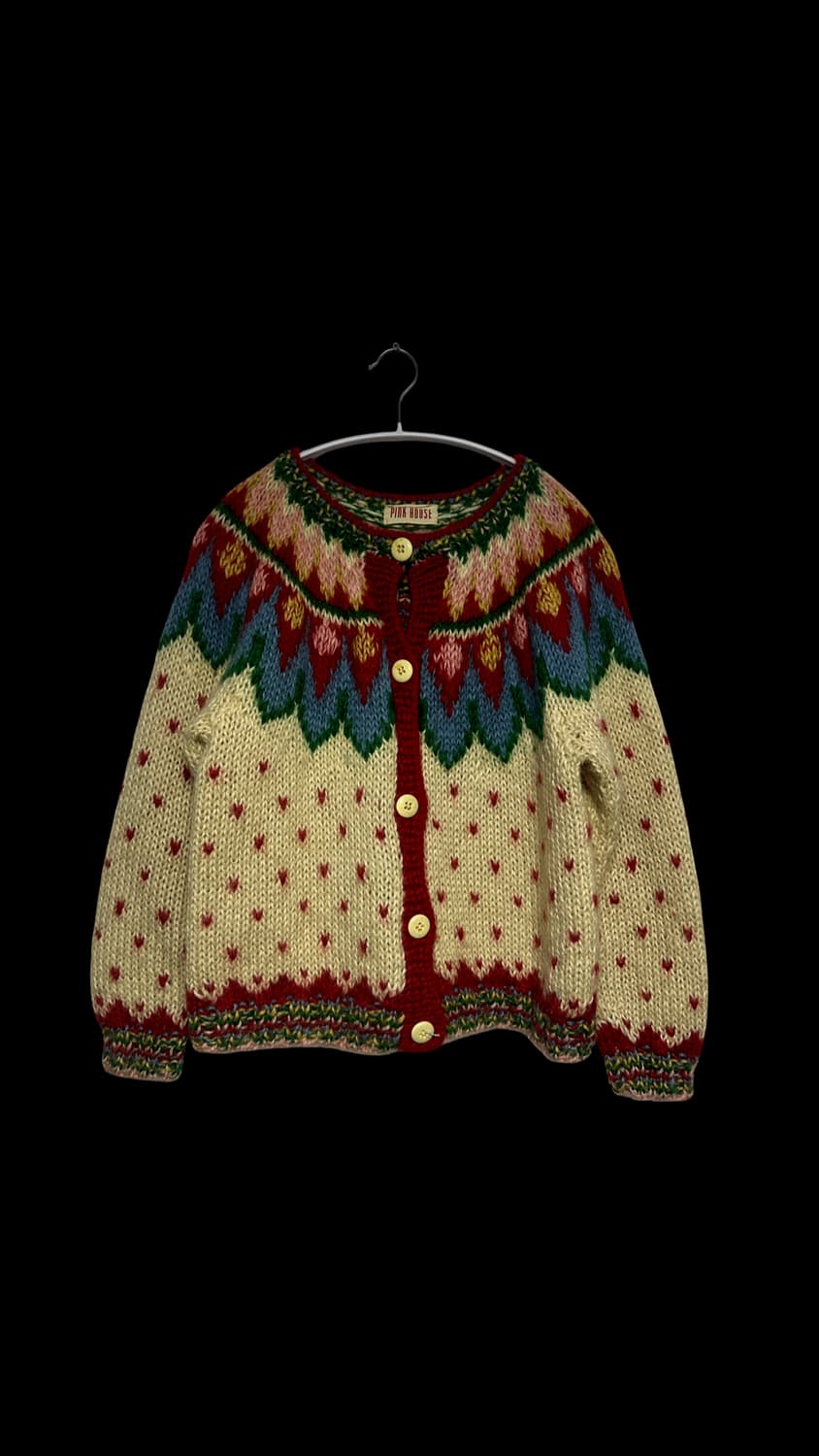 핑크하우스 노르딕 가디건 상품이미지1