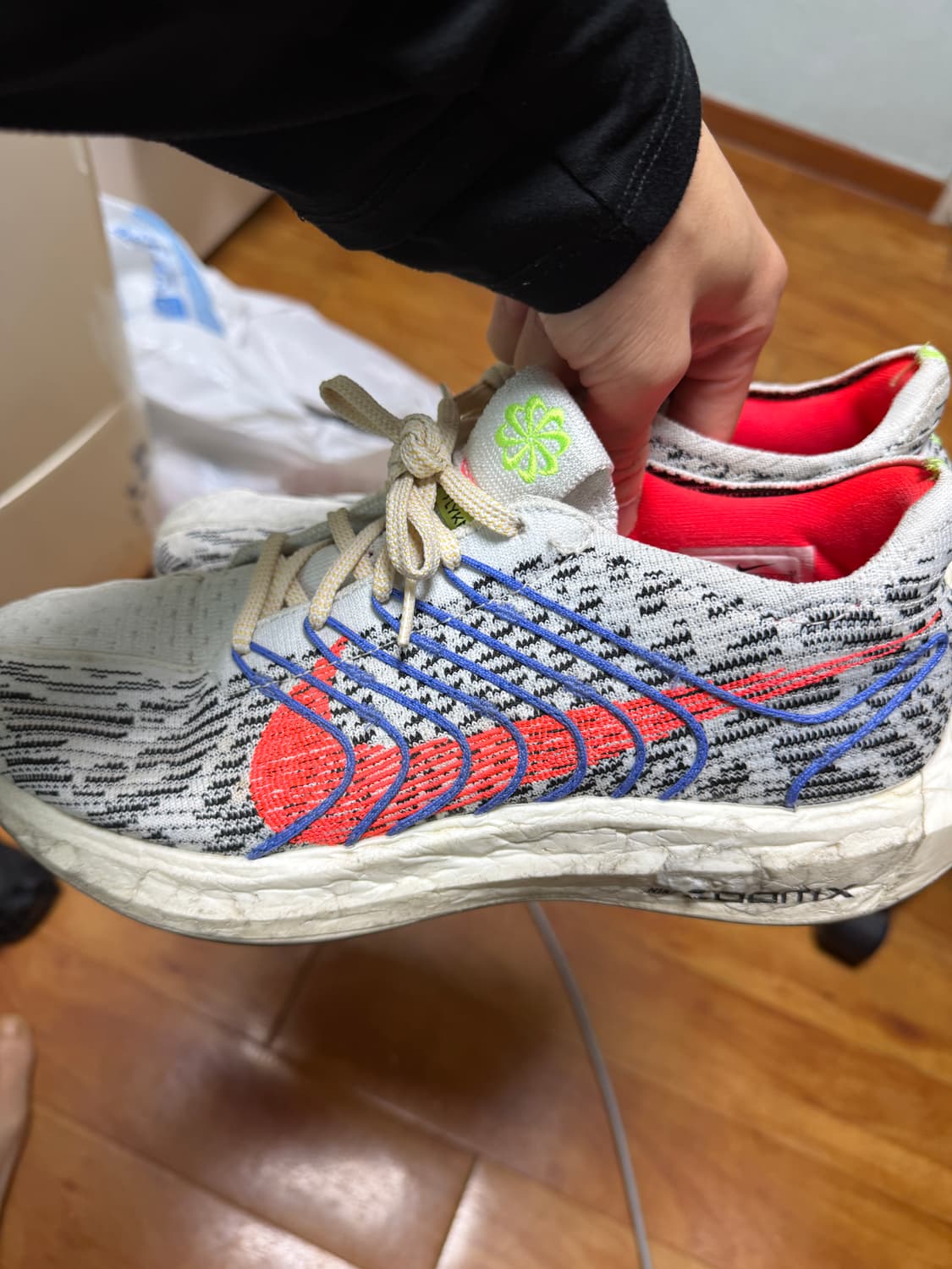 나이키 페가수스 터보 넥스트 네이쳐 270사이즈 판매(상태좋음) 상품이미지4