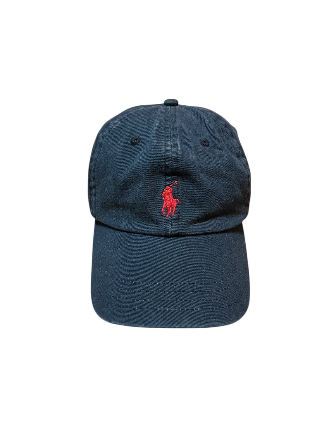 폴로 랄프로렌 네이비 레드 포니 볼캡 상품이미지2
