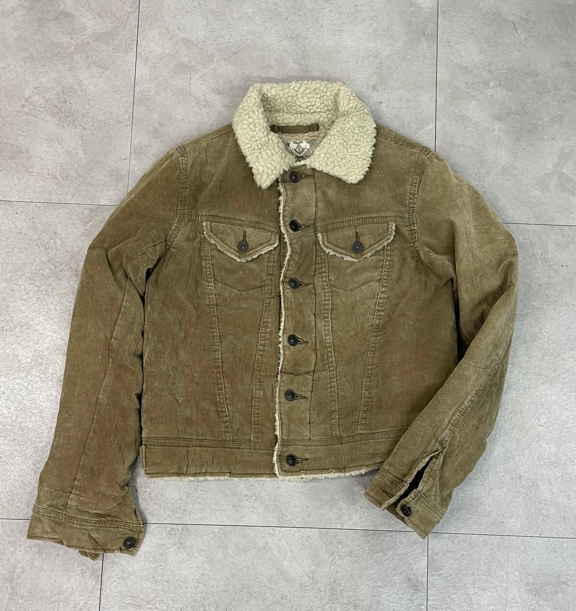 g.o.a 고아 코듀로이 양털 재킷 상품이미지1