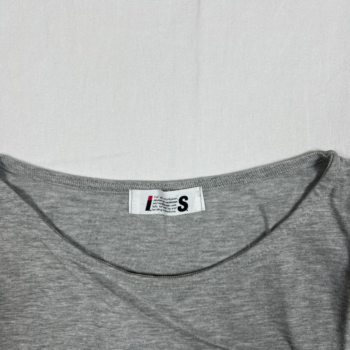 80‘s i.s. 이세이스포츠 issey sport 레터링 반팔티 상품이미지5