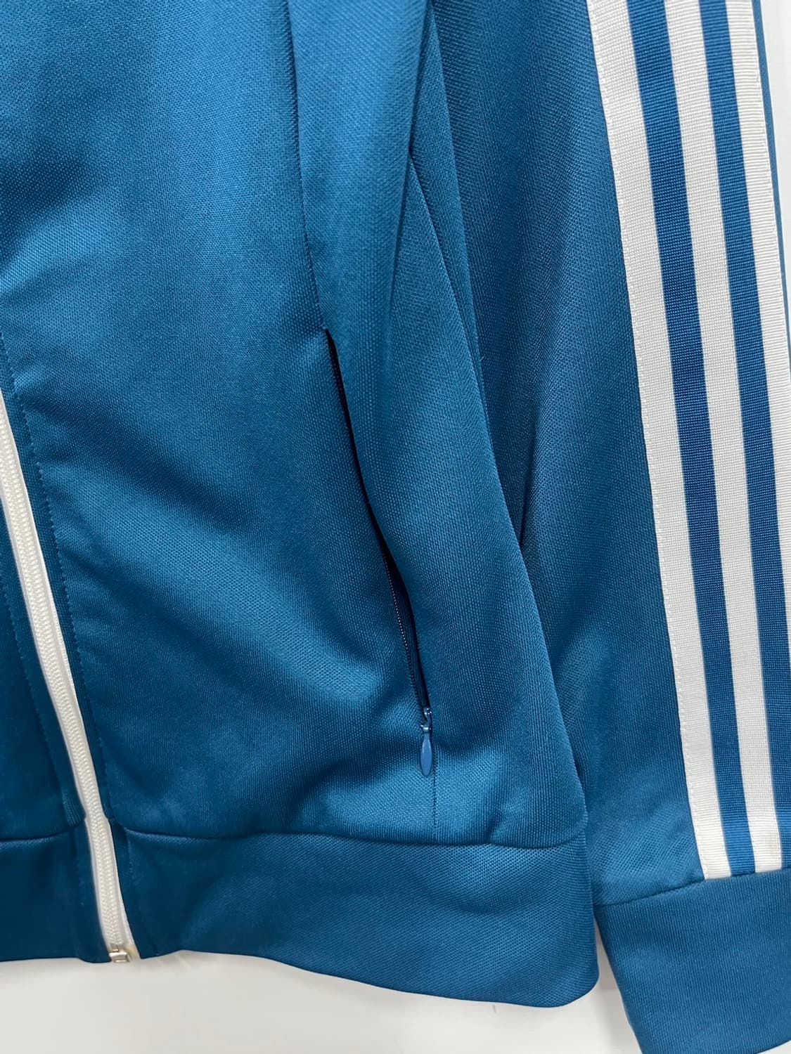 아디다스 빅로고 트레포일 청록 유로파 트랙 져지 상품이미지3