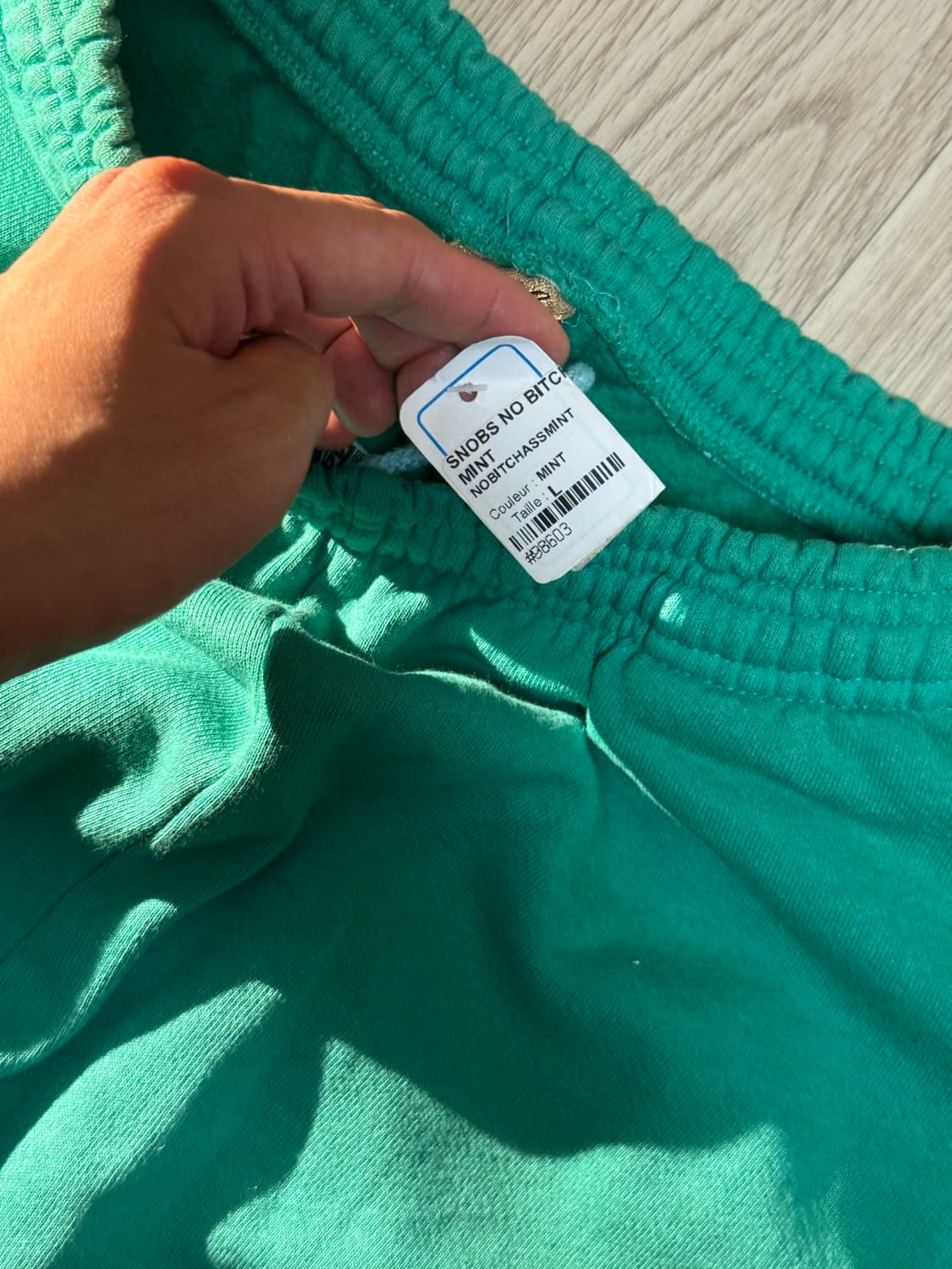 컬렉트피시스 스타일 레터링 스웻팬츠 상품이미지5