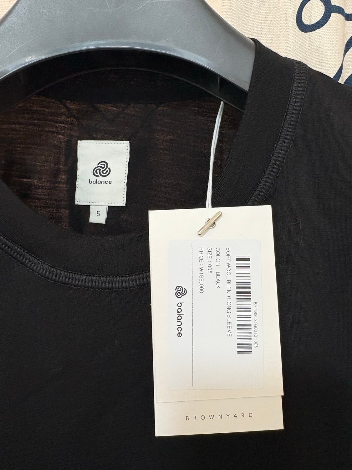 브라운야드 Soft Wool Blend Long Sleeve 상품이미지4