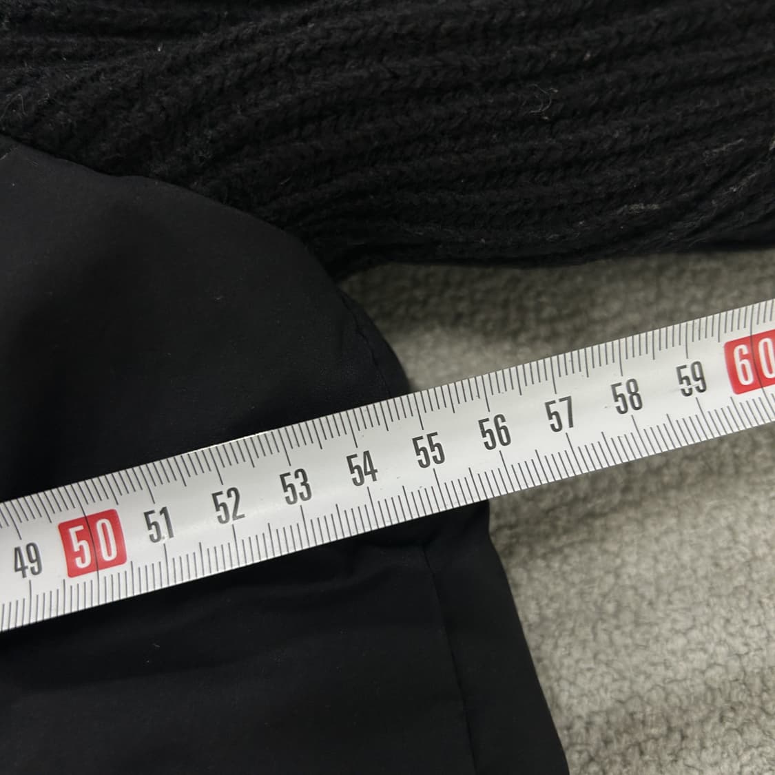 내셔널지오그래픽 니트 패딩 후드 블랙 L 상품이미지5