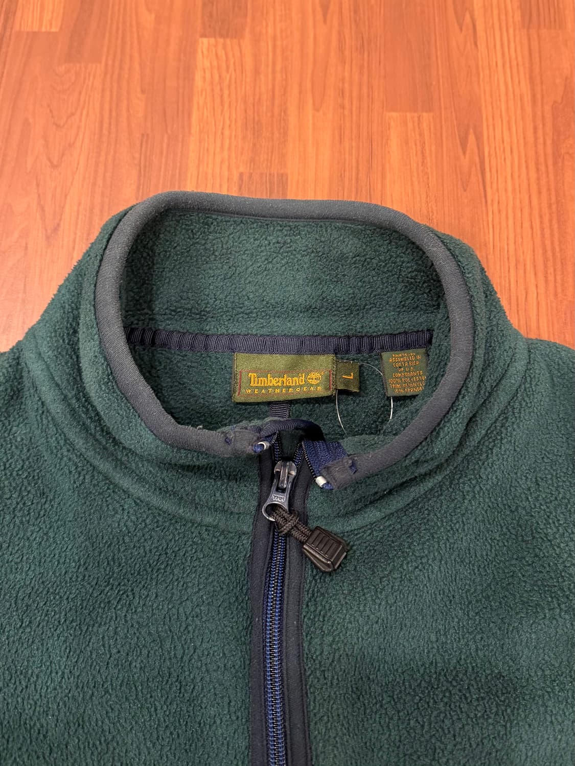 00s Timberland 팀버랜드 플리스 집업 자켓 상품이미지10