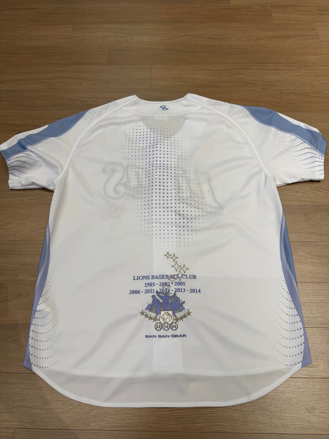 산산기어 x 삼성라이온즈 저지 화이트 상품이미지4