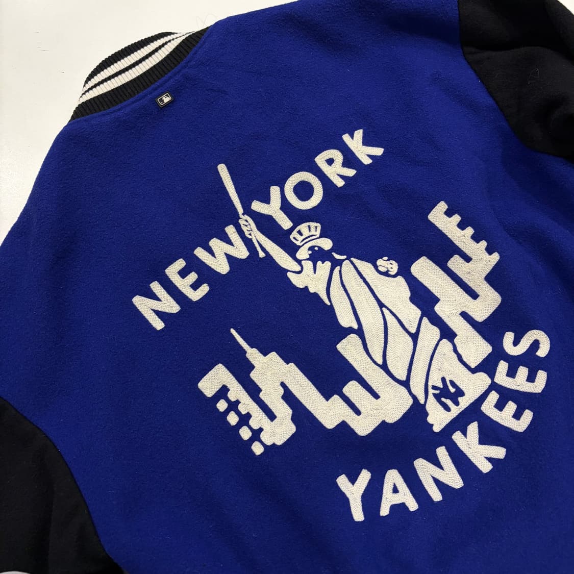 [90] MLB 뉴욕 양키스 블루 스타디움 자켓 B607 상품이미지8