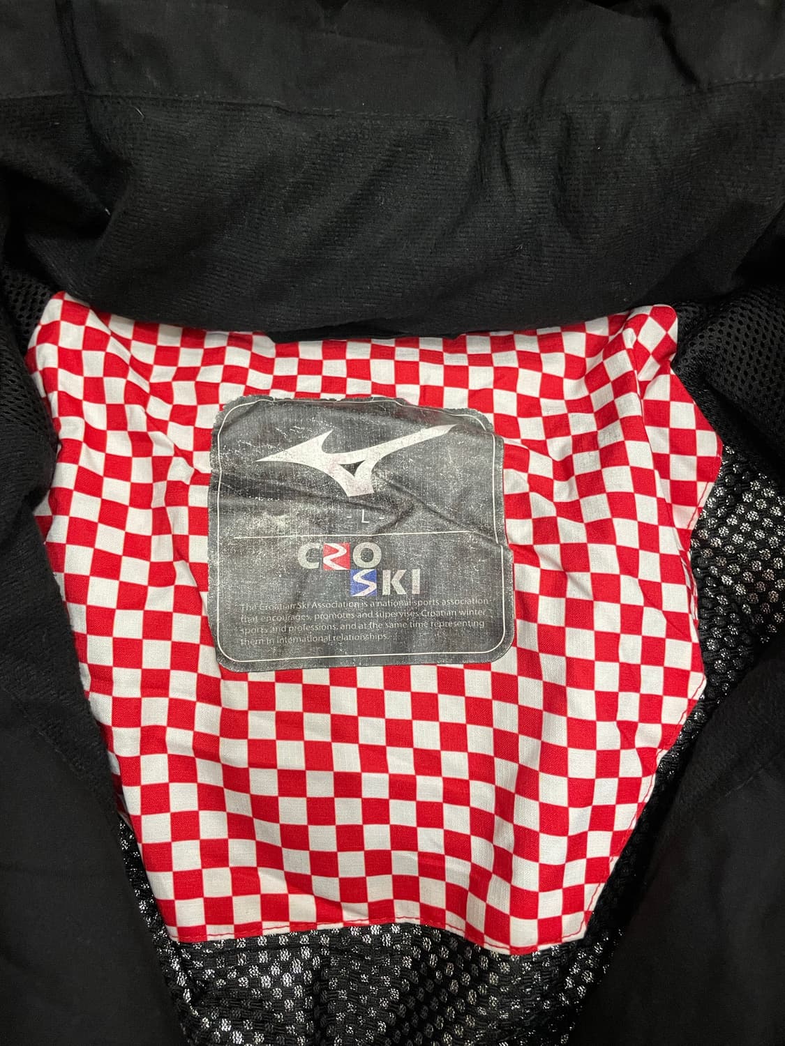 미즈노 MIZUNO 크로 스키 구스다운 롱패딩 블랙 상품이미지9