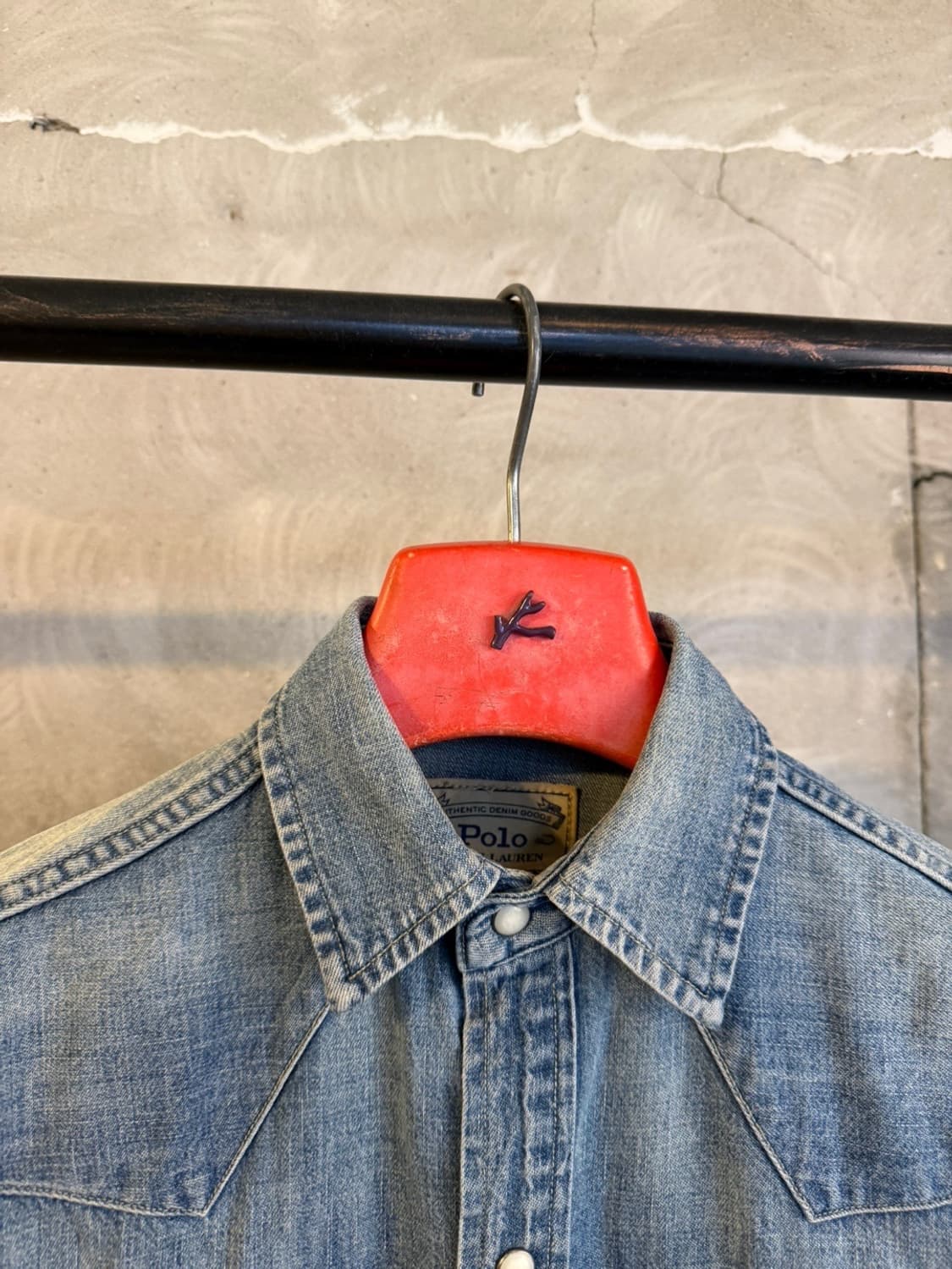 폴로 랄프로렌 데님 셔츠 슬림100 상품이미지2