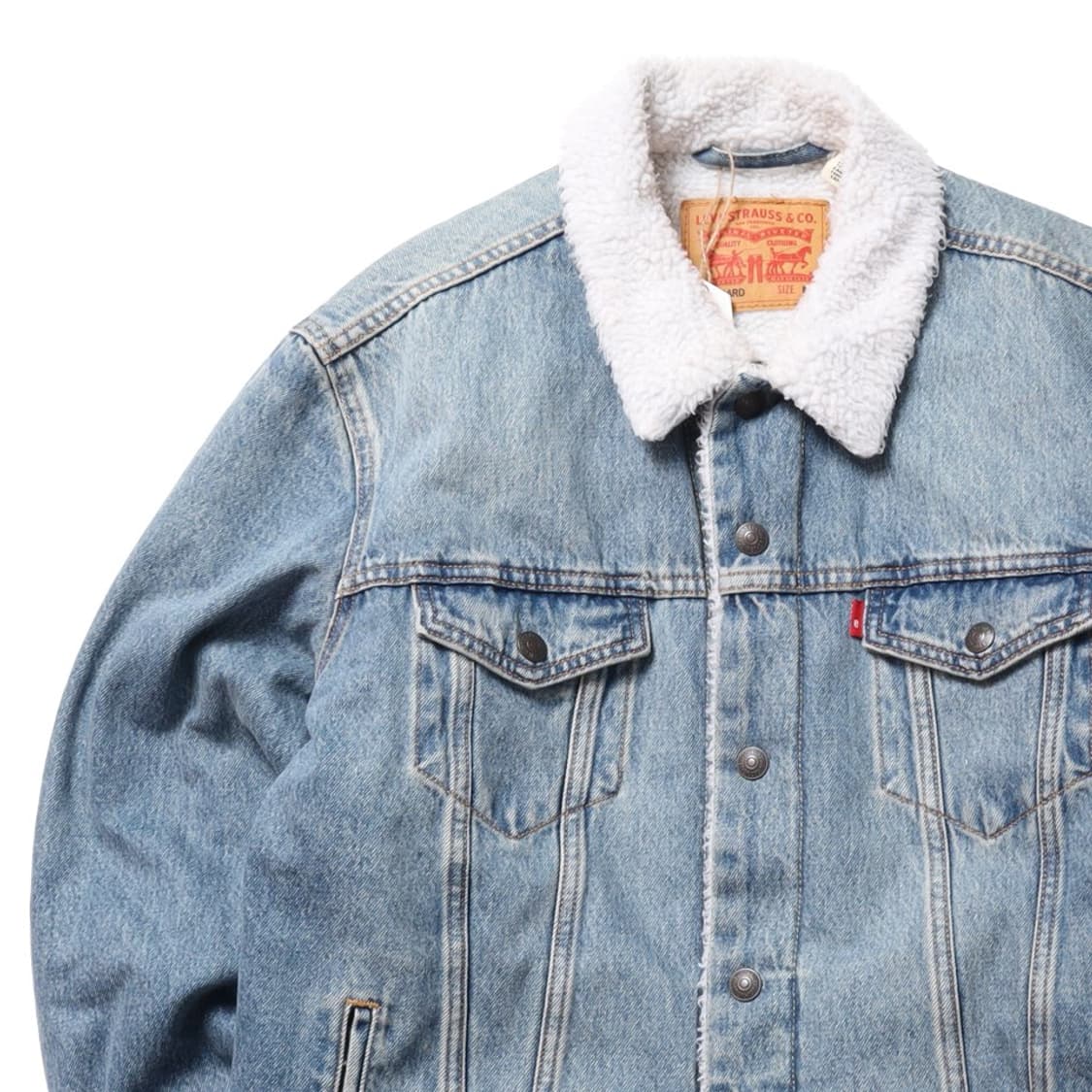 리바이스 Levi's Sherpa Denim Trucker Jacket  상품이미지2
