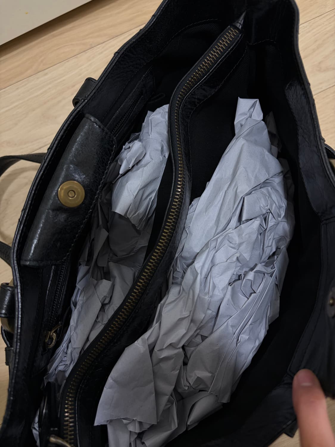 발리 정품 다이아 퀄팅 레더 숄더백 상품이미지6