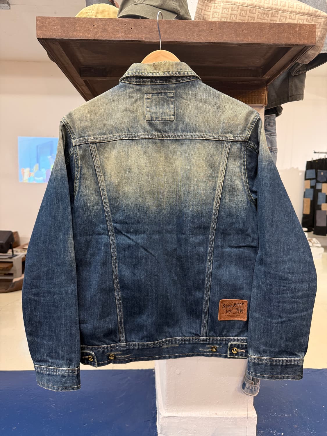 Lee 스톰라이더 디스트레이드 데님 자켓 상품이미지5