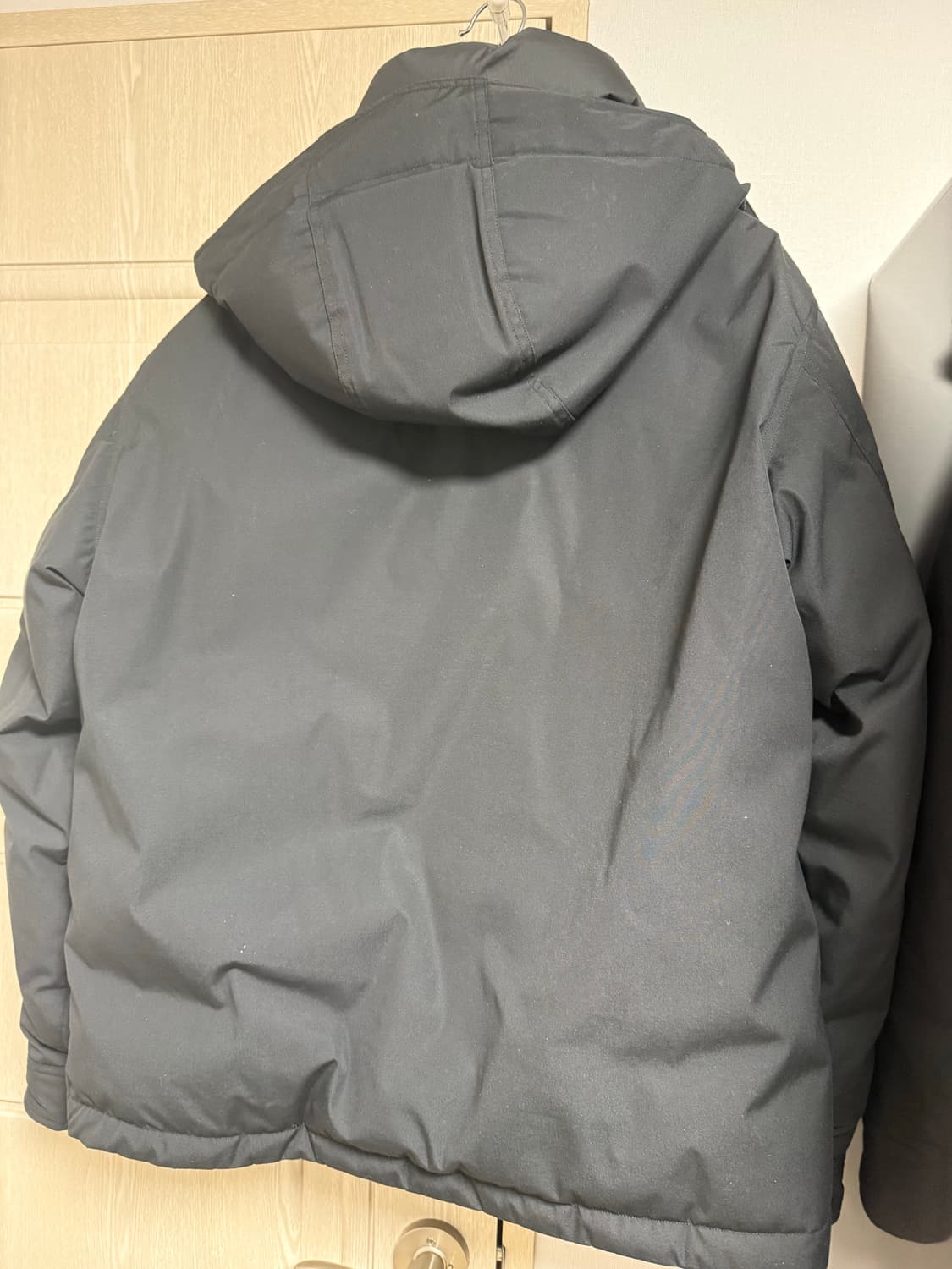 노스페이스퍼플라벨 x 몽키타임 마운틴 숏 다운 블랙 xxl 상품이미지2