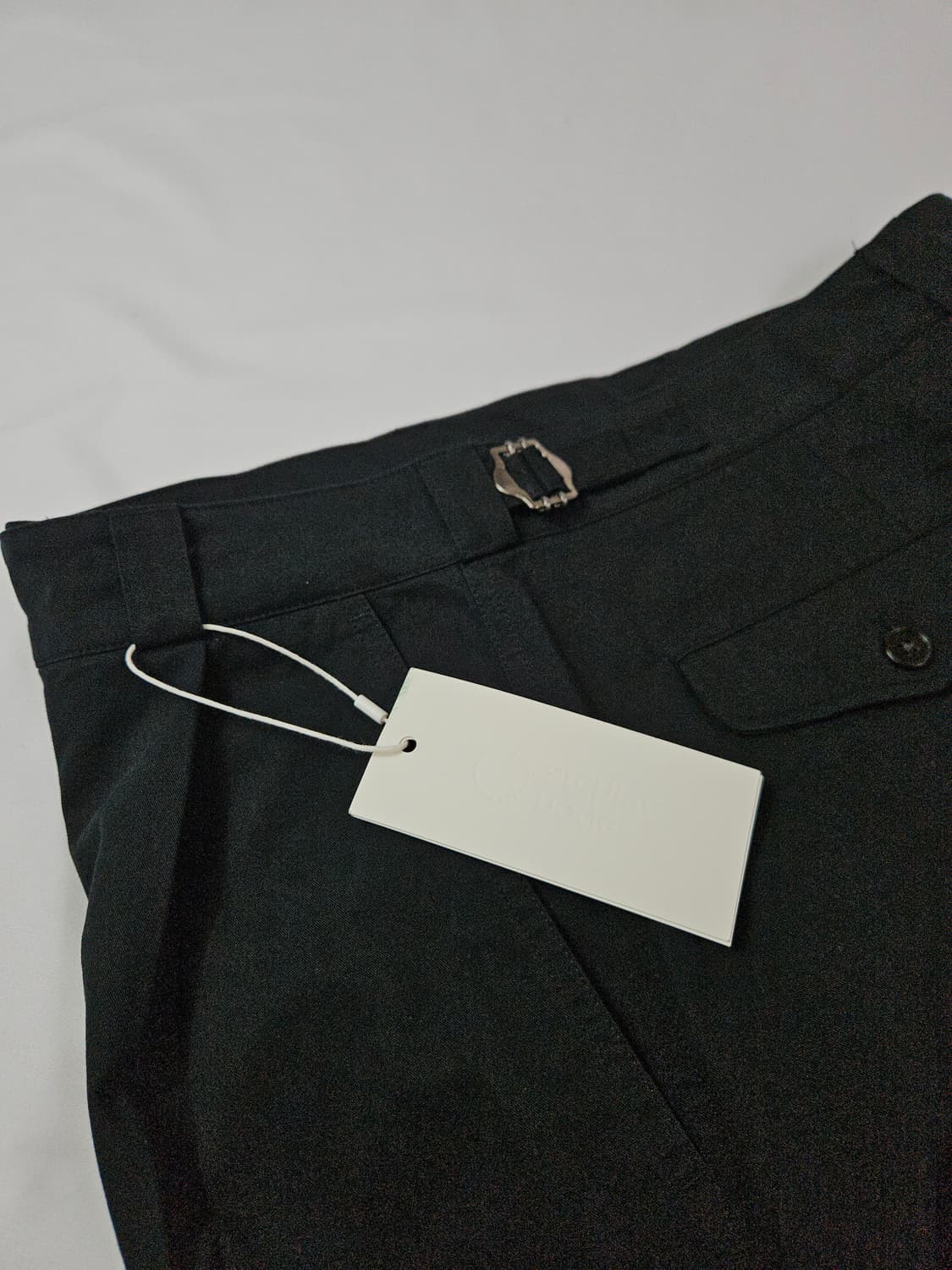 (새상품) 노드아카이브 와이드 치노팬츠 버클 슬랙스 2사이즈 상품이미지3